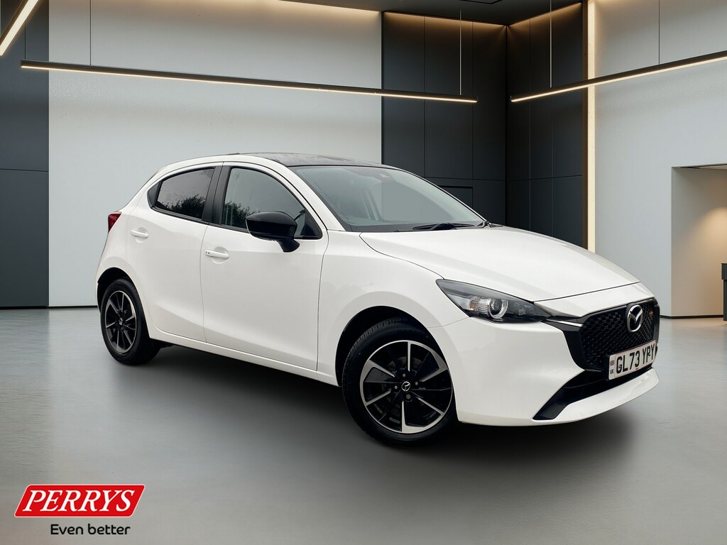 Mazda 2 1.5 E-skyactiv G Mhev Homura Aka White