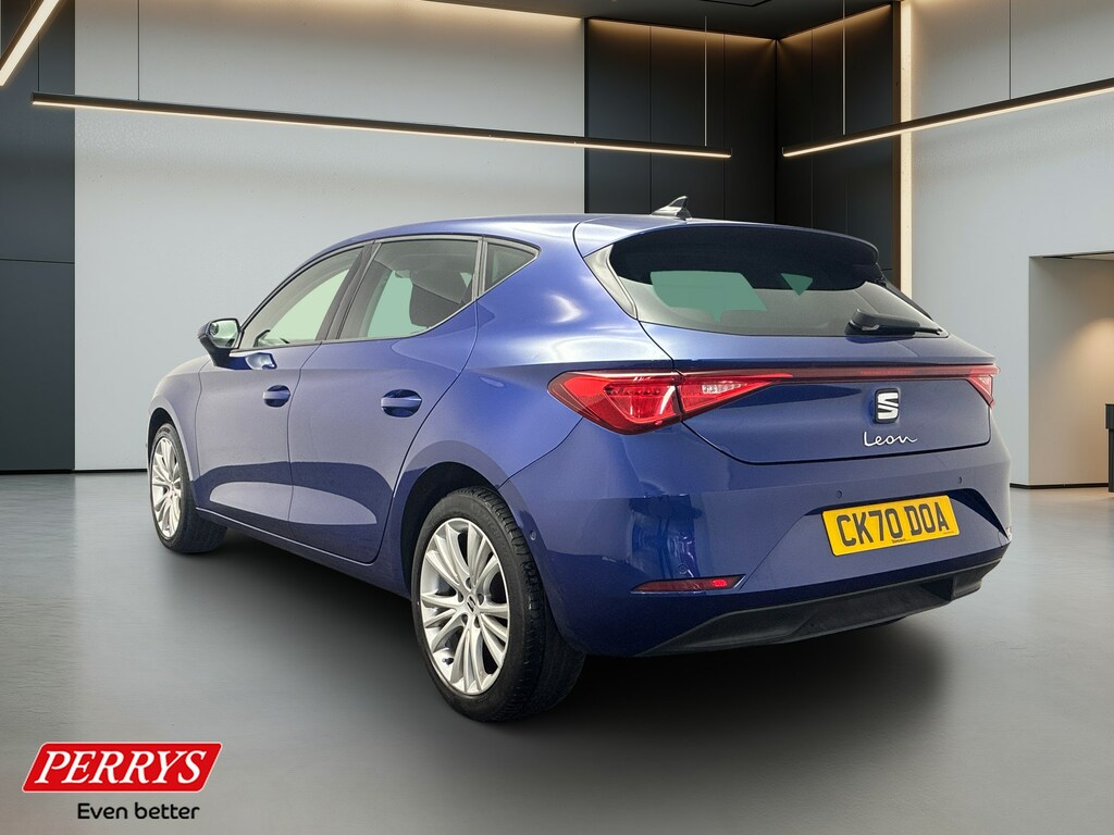 Seat Leon 1.5 Tsi Evo Se Dynamic CK70DOA Blue #5