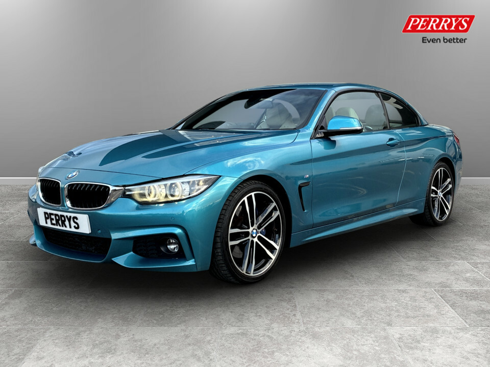BMW 4 Series 420I M Sport Professional Media Blue #3