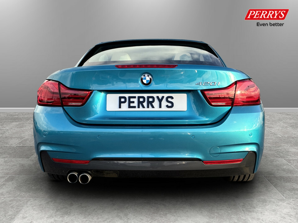 BMW 4 Series 420I M Sport Professional Media Blue #6