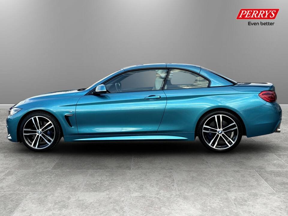 BMW 4 Series 420I M Sport Professional Media Blue #4