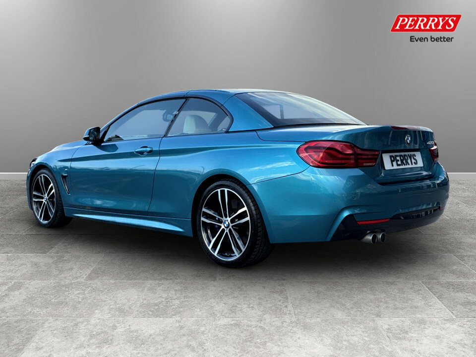 BMW 4 Series 420I M Sport Professional Media Blue #5