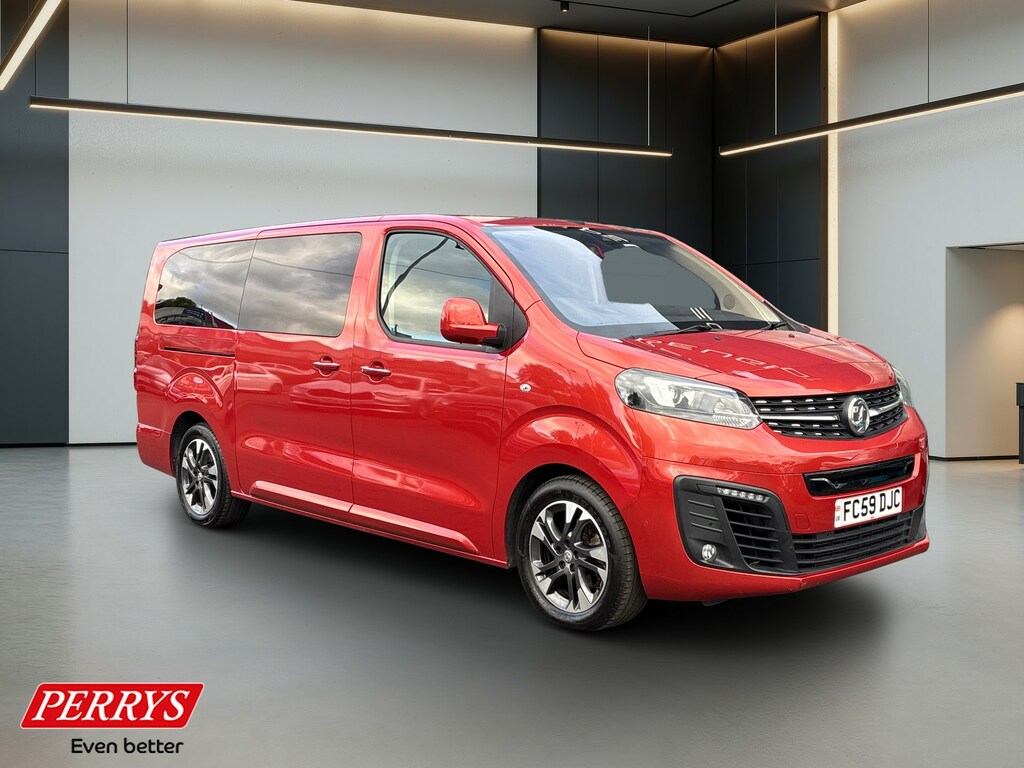 Vauxhall Vivaro 100Kw Elite L 50Kwh Red