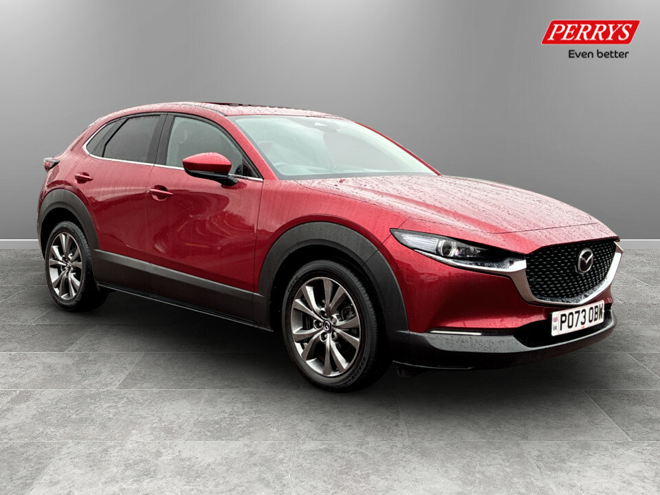Mazda CX-30 2.0 E-skyactiv X Mhev Exclusive-line Red