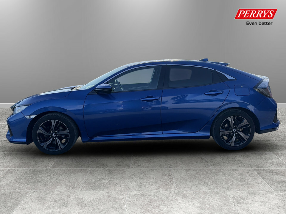 Honda Civic 1.0 Vtec Turbo Sr Blue #4