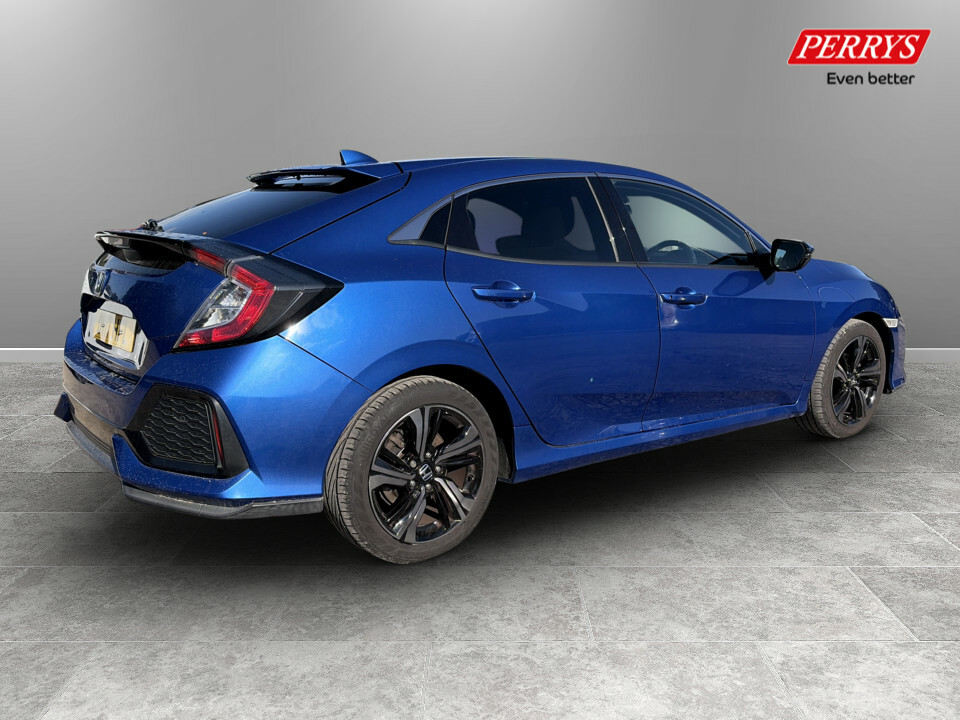 Honda Civic 2017 1.0 Vtec Turbo Sr Hatchback Cvt Eu Black #7