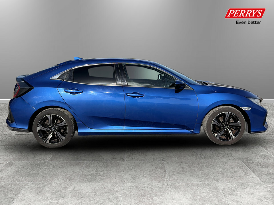 Honda Civic 2017 1.0 Vtec Turbo Sr Hatchback Cvt Eu Black #8