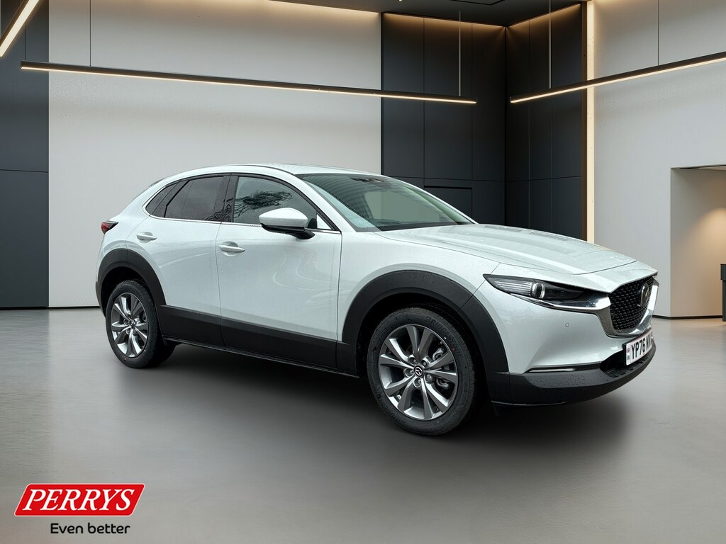 Mazda CX-30 2.5 E-skyactiv G Mhev 140 Exclusive-line White