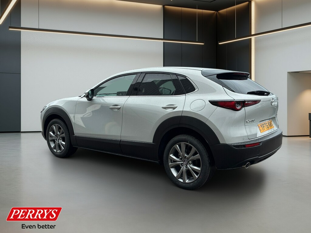 Mazda CX-30 2.5 E-skyactiv G Mhev 140 Exclusive-line White #5