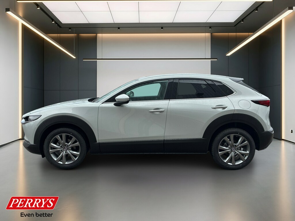 Mazda CX-30 2.5 E-skyactiv G Mhev 140 Exclusive-line White #4