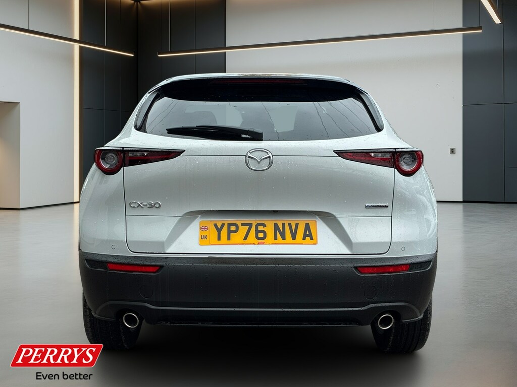 Mazda CX-30 2.5 E-skyactiv G Mhev 140 Exclusive-line White #6