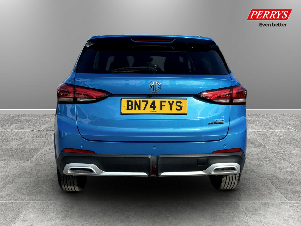 MG ZS 1.5 Hybrid Trophy Pan Roof Blue #6