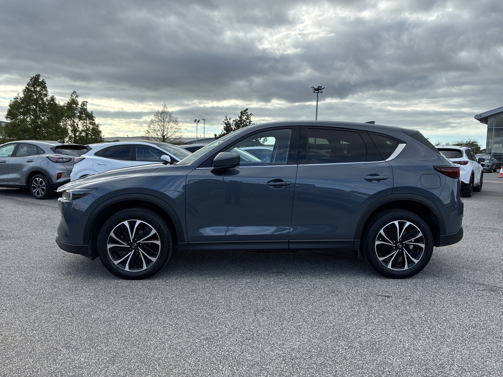 Mazda CX-5 2.0 E-skyactiv G Mhev Exclusive-line Grey #4