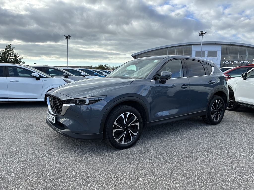 Mazda CX-5 2.0 E-skyactiv G Mhev Exclusive-line Grey #3