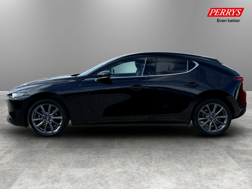 Mazda 3 2.5 E-skyactiv G Mhev 140 Exclusive-line Black #4
