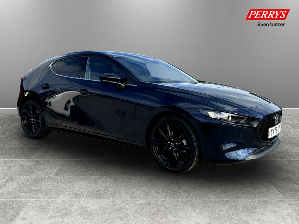 Mazda 3 2.5 E-skyactiv G Mhev 140 Homura Blue
