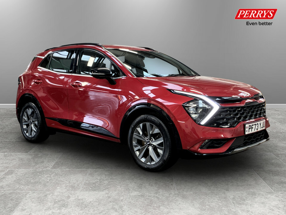 Kia Sportage 1.6T Gdi Hev Gt-line Red