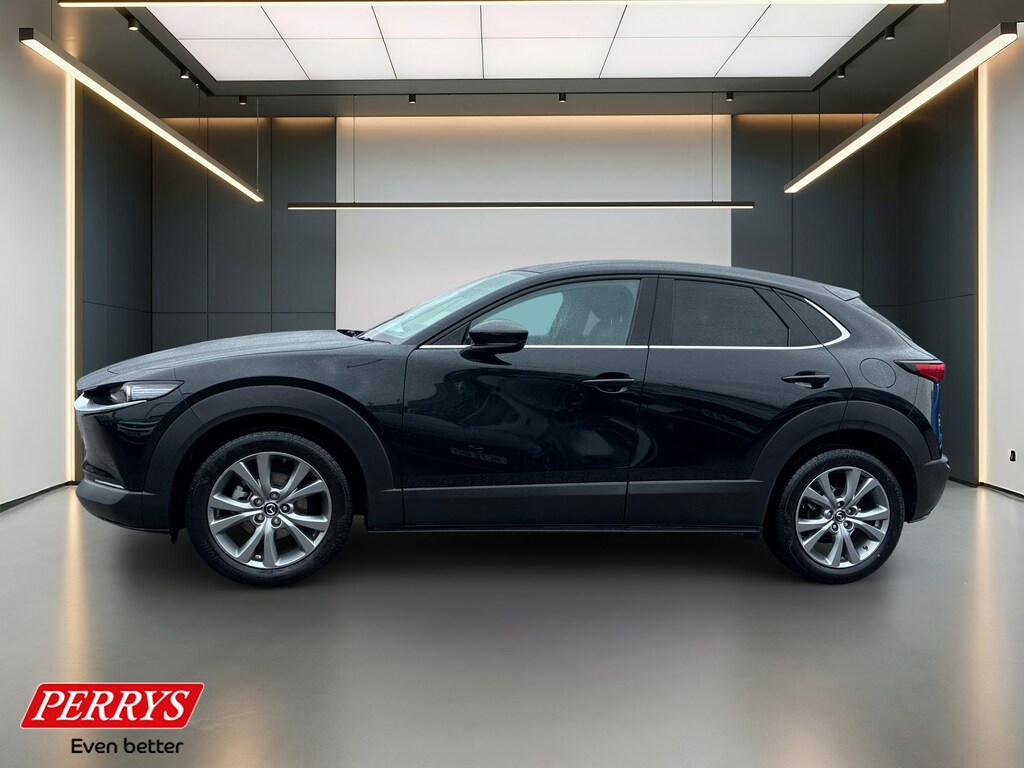 Mazda CX-30 2.5 E-skyactiv G Mhev 140 Exclusive-line Black #4