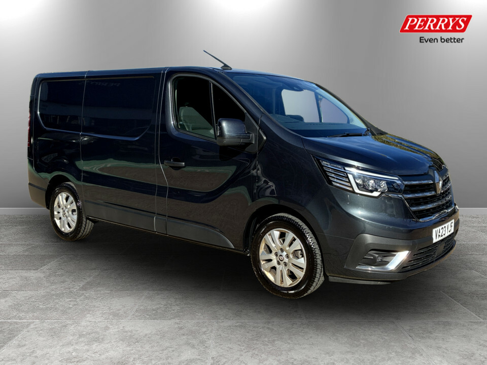Renault Trafic Sl30 Blue Dci 130 Extra Van Grey