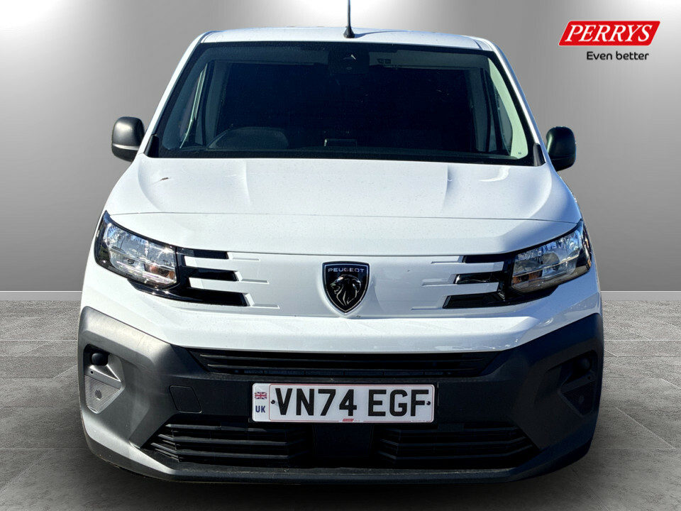 Peugeot Partner 1.5 Bluehdi 100 Professional Van White #2