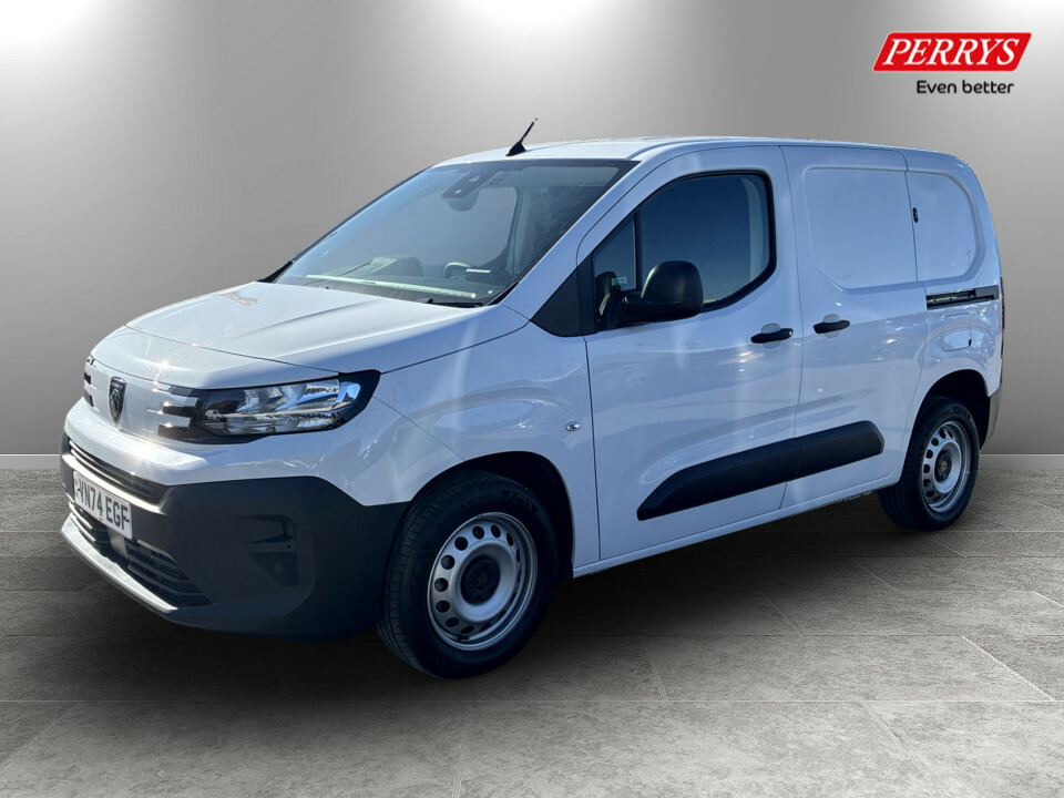 Peugeot Partner 1.5 Bluehdi 100 Professional Van White #3