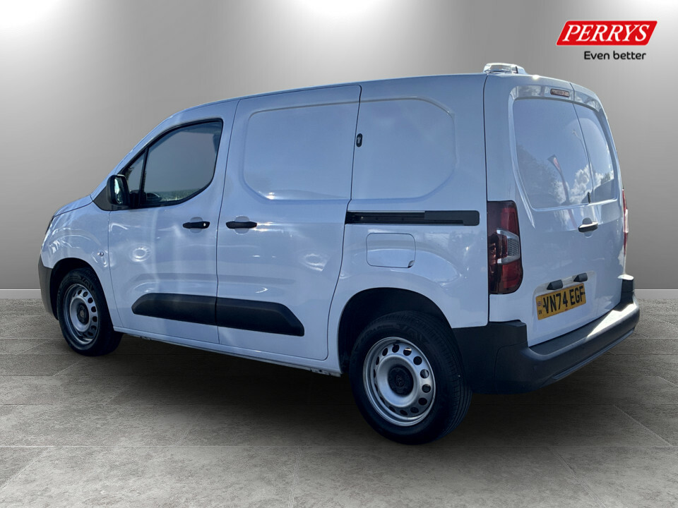 Peugeot Partner 1.5 Bluehdi 100 Professional Van White #5