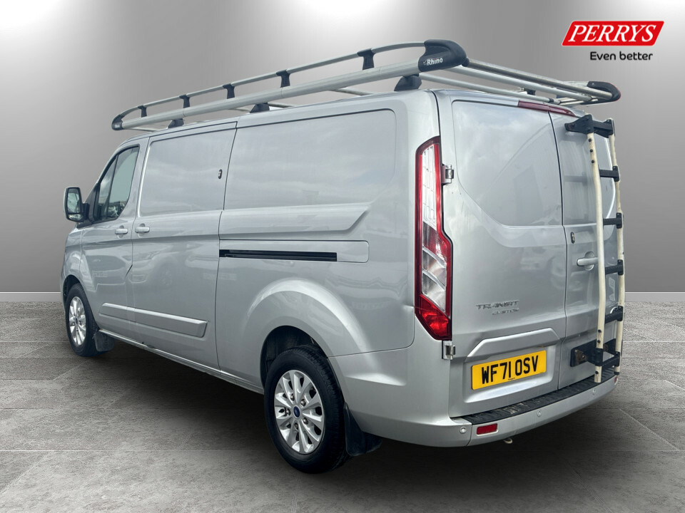 Ford Transit Custom 2.0 Ecoblue 185Ps Low Roof Limited Van Silver #5