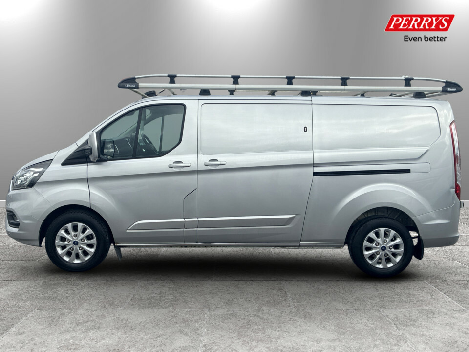 Ford Transit Custom 2.0 Ecoblue 185Ps Low Roof Limited Van Silver #4