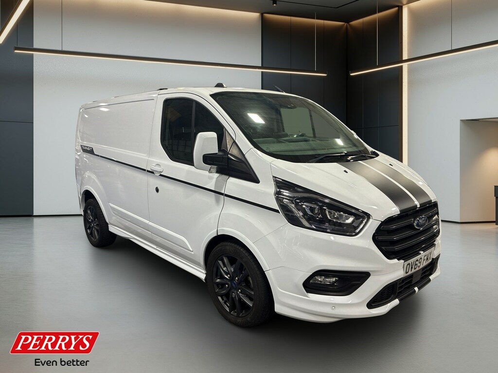 Ford Transit Custom 2.0 Ecoblue 185Ps Low Roof Sport Van White