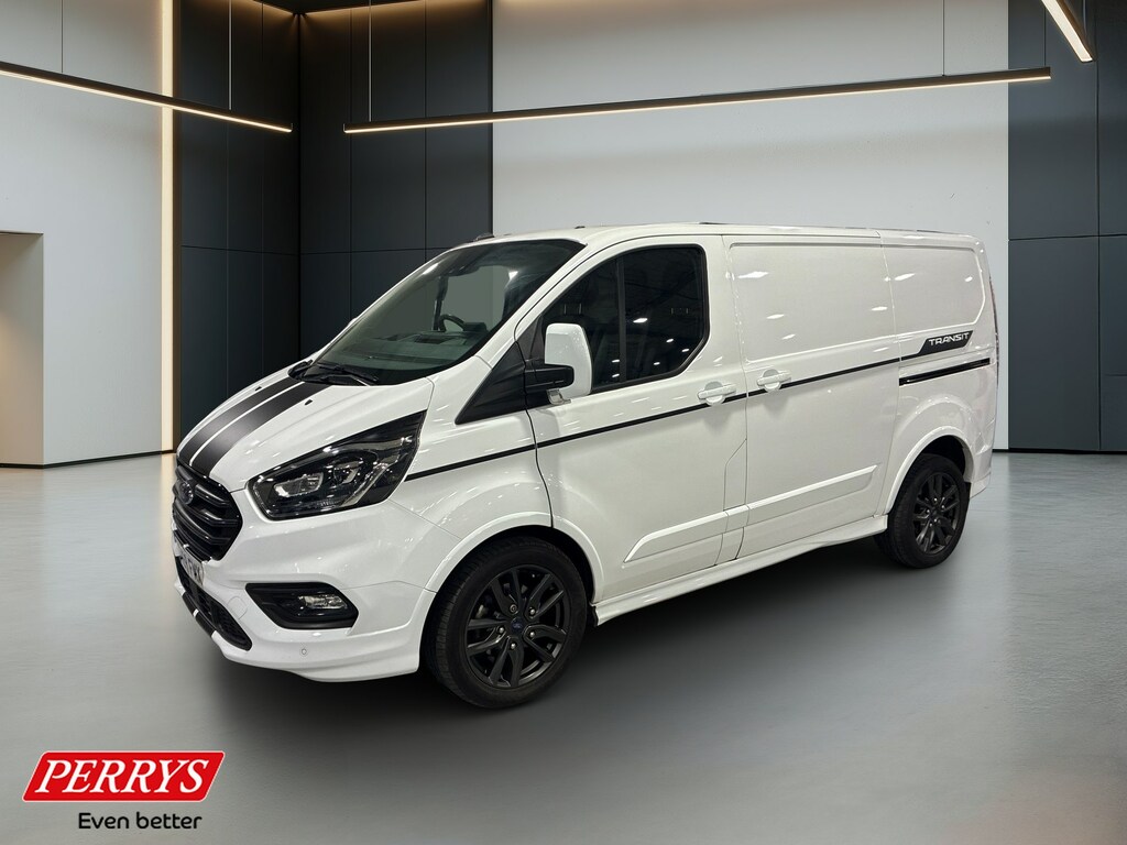 Ford Transit Custom 2.0 Ecoblue 185Ps Low Roof Sport Van White #3