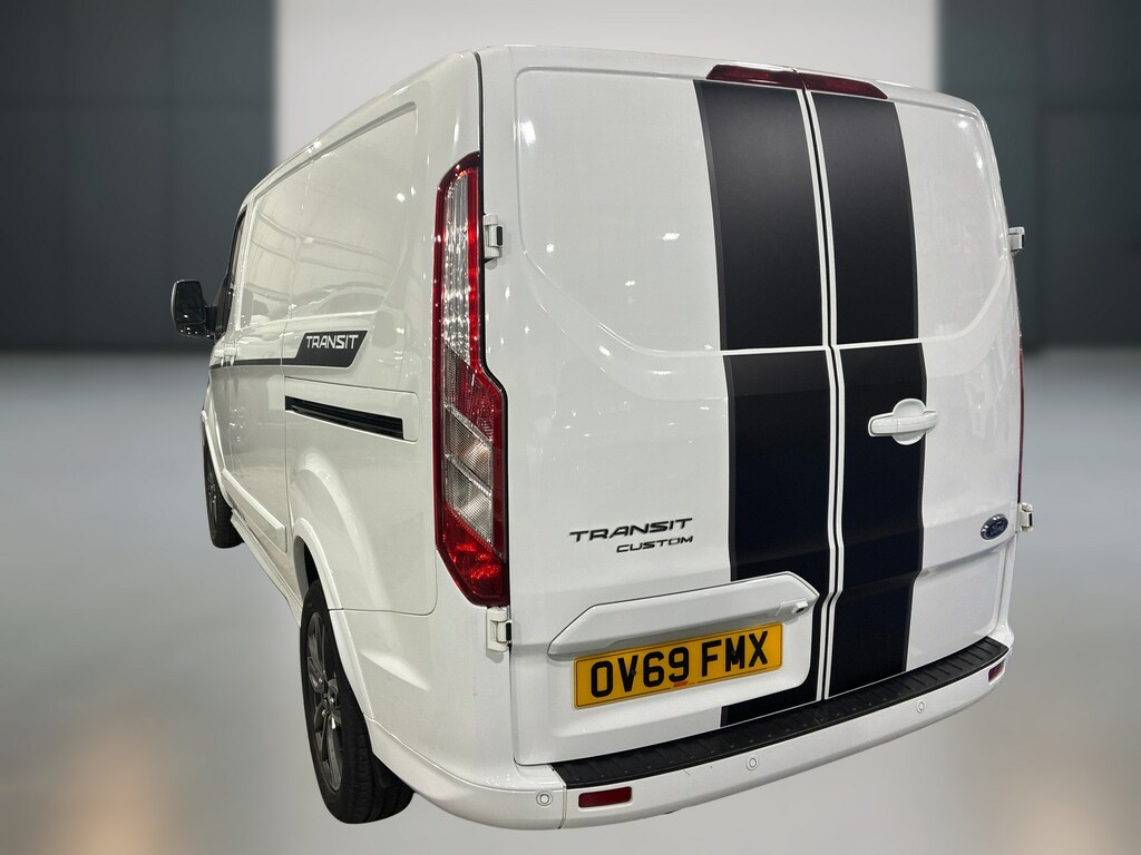 Ford Transit Custom 2.0 Ecoblue 185Ps Low Roof Sport Van White #6
