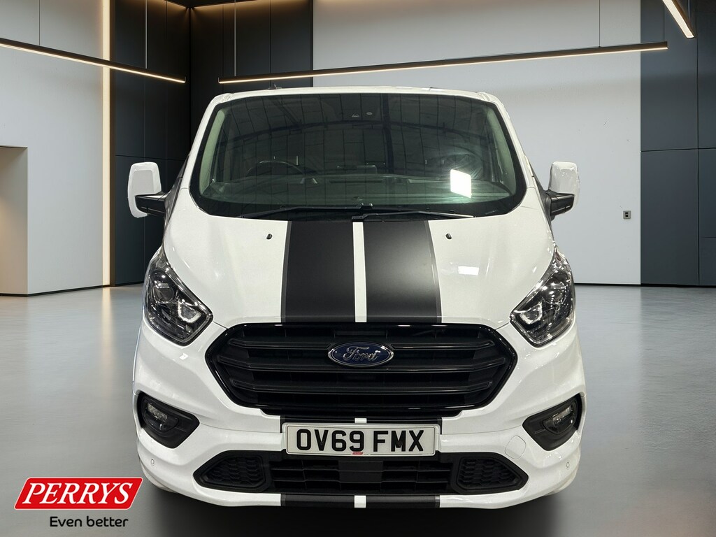 Ford Transit Custom 2.0 Ecoblue 185Ps Low Roof Sport Van White #2