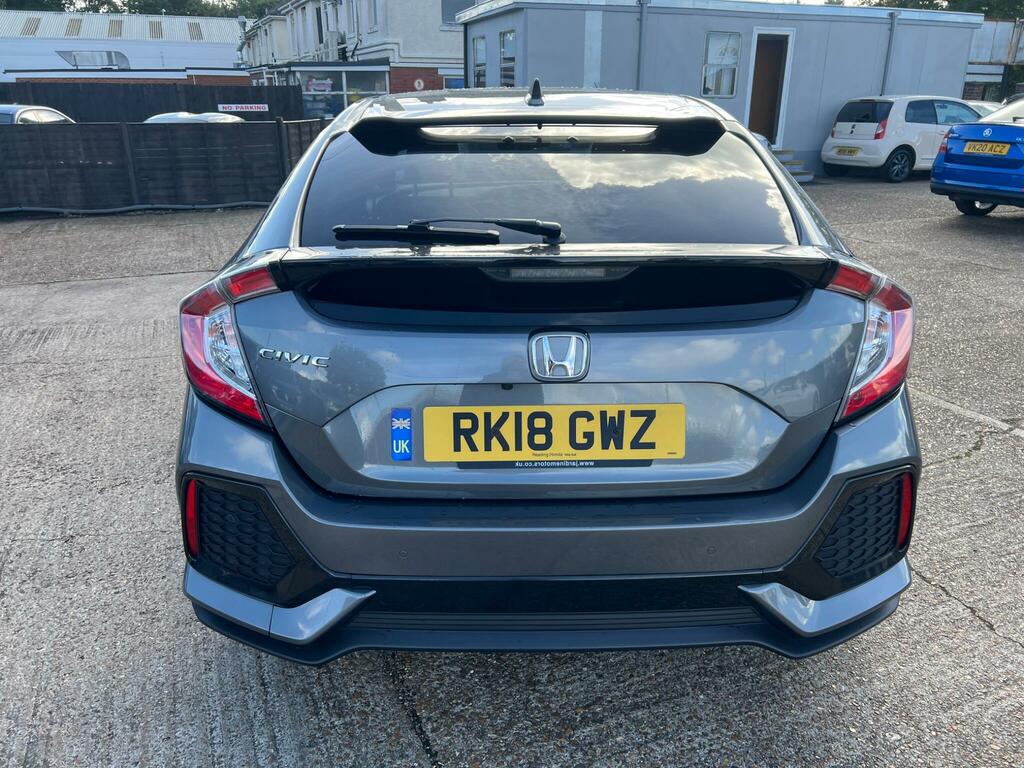 Honda Civic 1.0 Vtec Turbo Ex Euro 6 Ss Grey #6