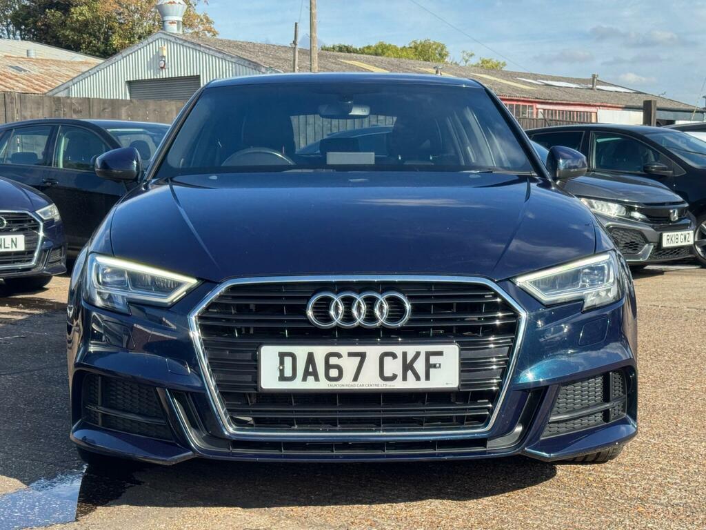 Audi A3 2.0 Tdi S Line Sportback S Tronic Euro 6 Ss Blue #2
