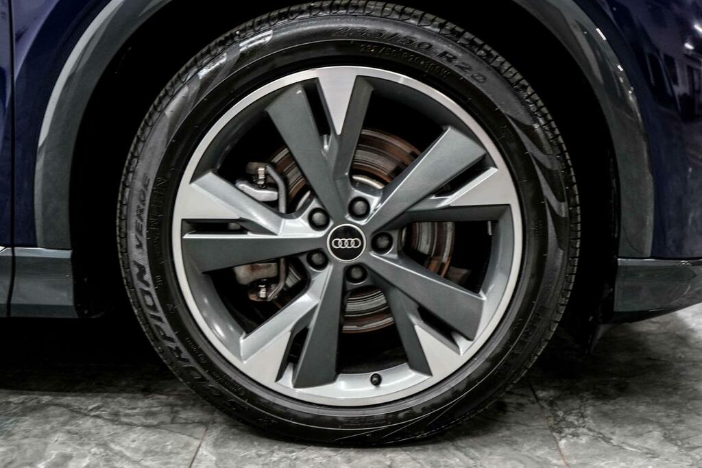 Audi Q4 E Tron S Line Blue #6
