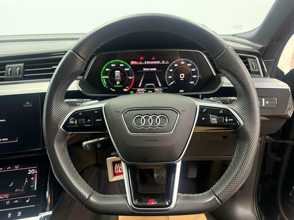 Audi E-tron 300Kw 55 Quattro 95Kwh Black Edition Black #6