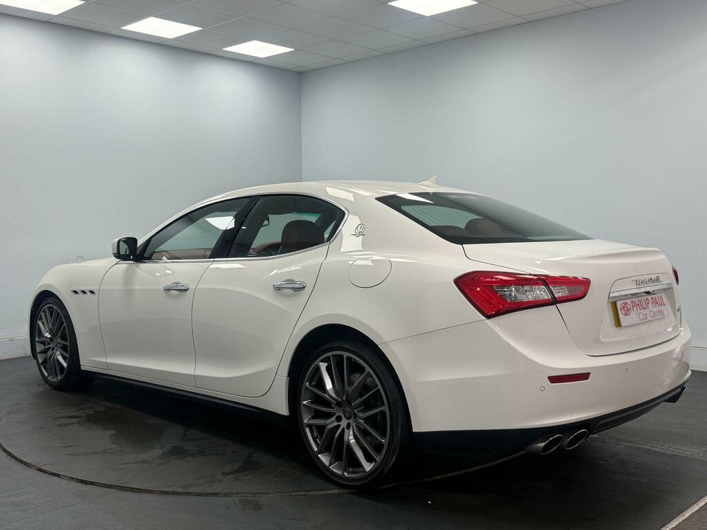 Maserati Ghibli V6d 4dr Auto White #5
