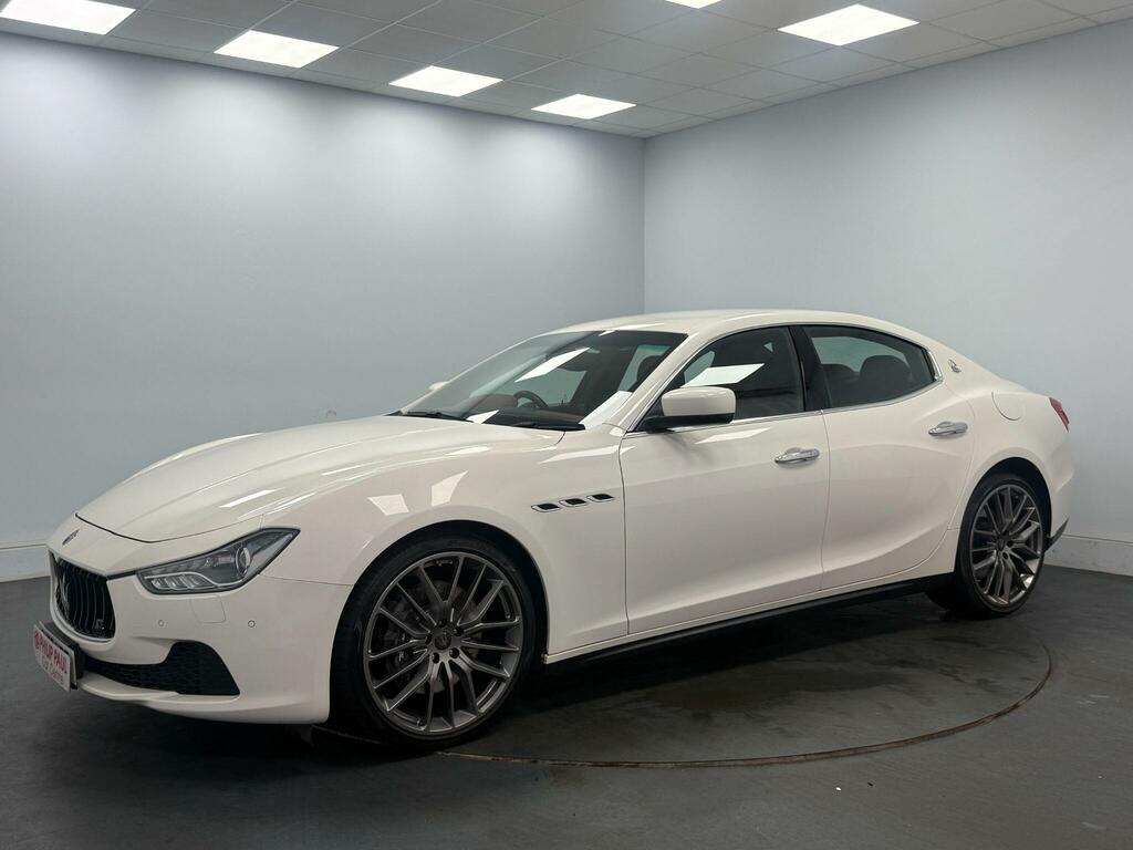 Maserati Ghibli V6d 4dr Auto White #4