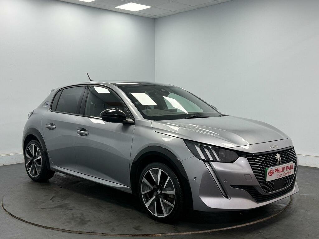 Peugeot e-208 100Kw Gt 50Kwh Grey