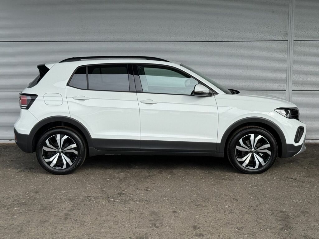 Volkswagen T-Cross 1.0 Tsi Match 95 Bhp White #3