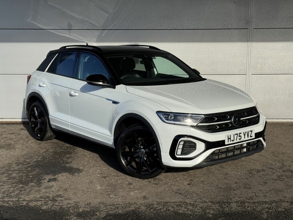 Volkswagen T-Roc 1.5 Tsi Black Edition Plus 150 Bhp Dsg White