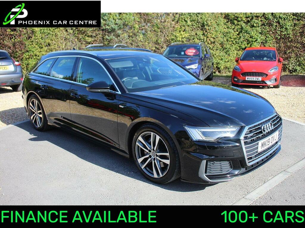 Audi A6 Avant Tdi Quattro S Line MK19OVJ Black