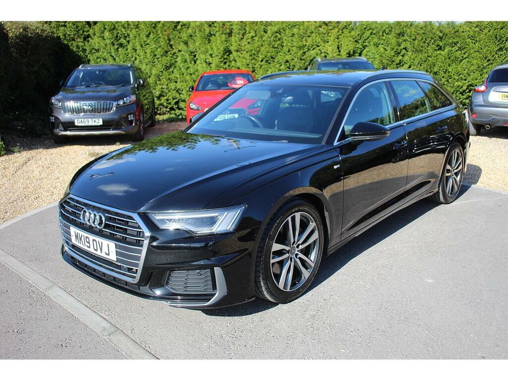 Audi A6 Avant Tdi Quattro S Line MK19OVJ Black #3