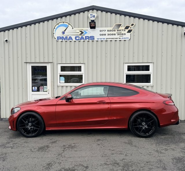 Mercedes-Benz C Class 2.0 C220d Amg Line Red #4