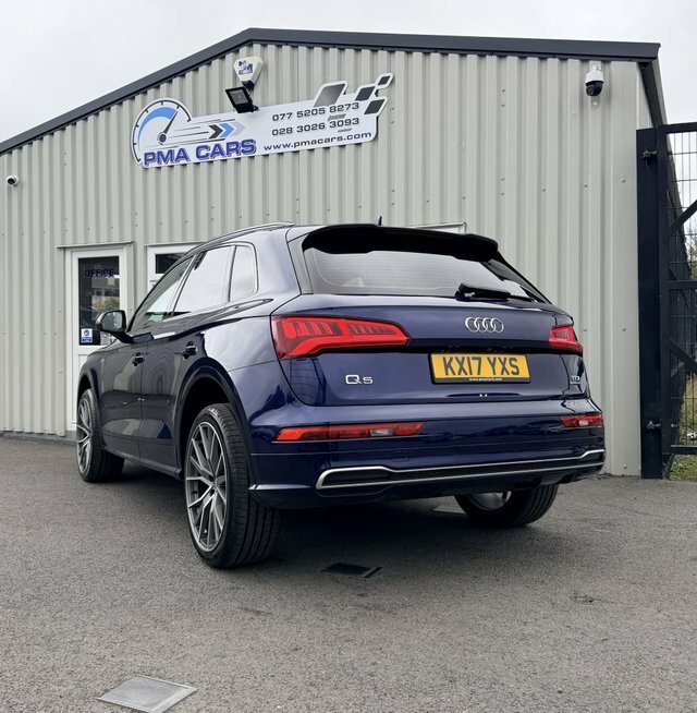 Audi Q5 2.0 Tdi S Line Blue #3