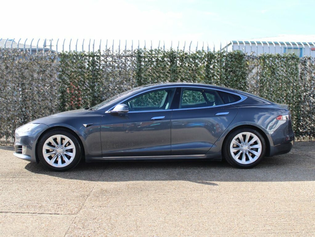 Tesla Model S Hatchback Grey #4