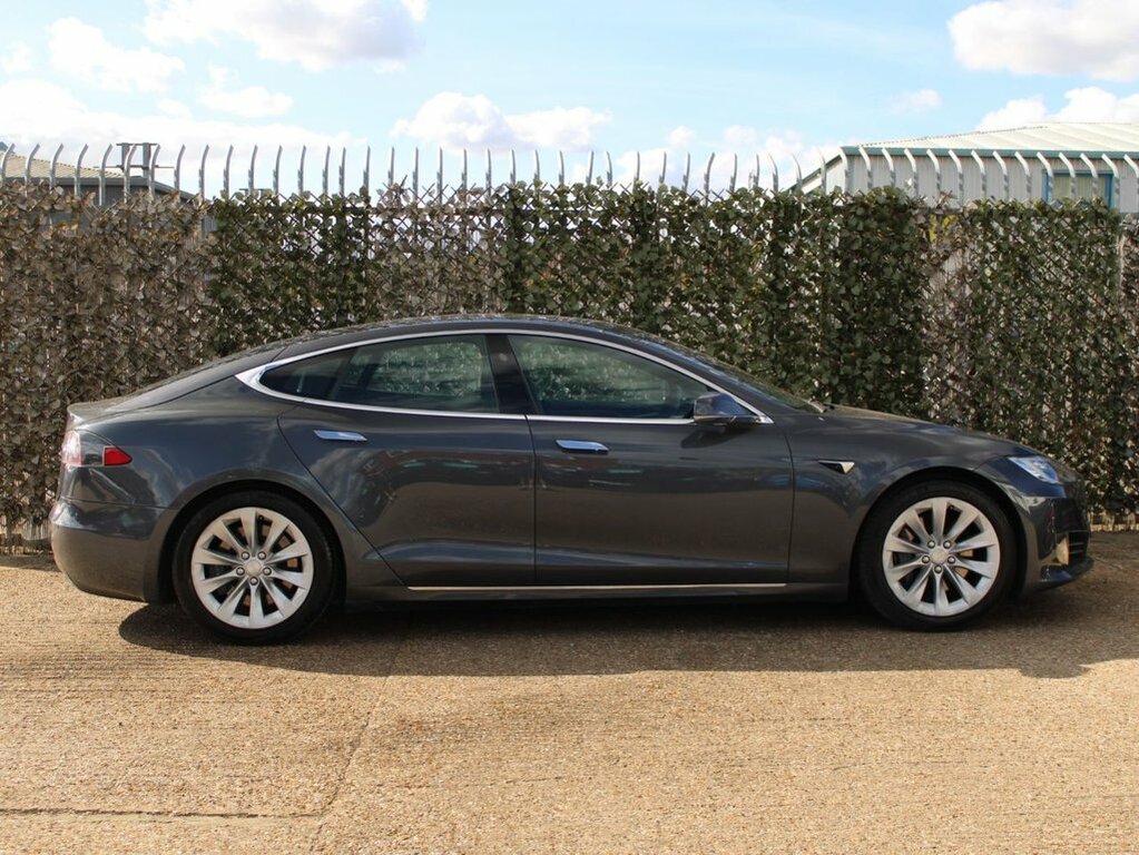 Tesla Model S Hatchback Grey #3