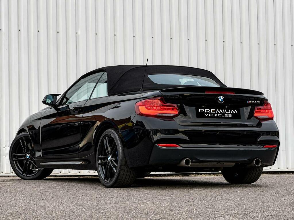 BMW 2 Series Convertible 3.0 M240i Euro 6 Ss 2018 ND68SYA Black #5