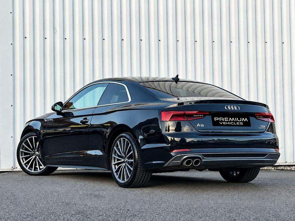 Audi A5 Coupe 3.0 Tdi V6 S Line S Tronic Quattro Euro 6 S Blue #2