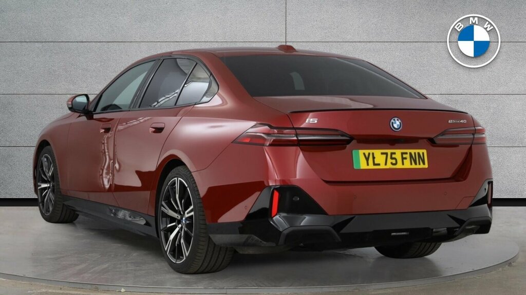 BMW i5 I5 Edrive40 M Sport Pro Saloon Red #2